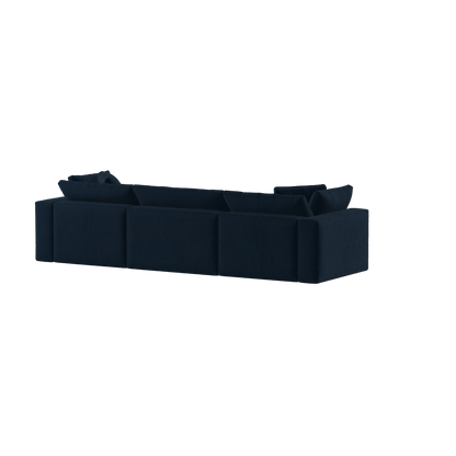 Ari three seater modular corner Sofa With Full Fabric Customisation