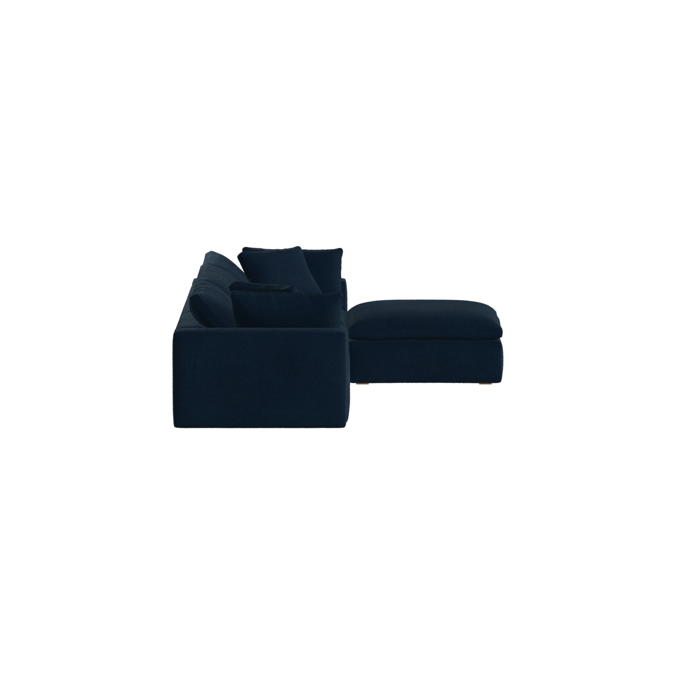 Ari three seater modular corner Sofa With Full Fabric Customisation