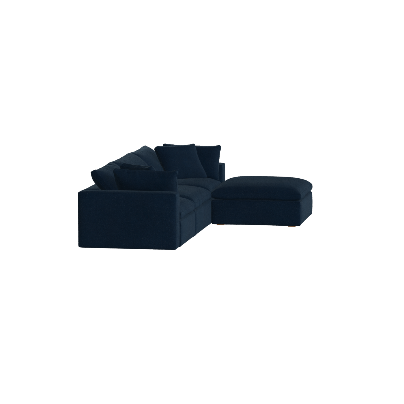 Ari three seater modular corner Sofa With Full Fabric Customisation