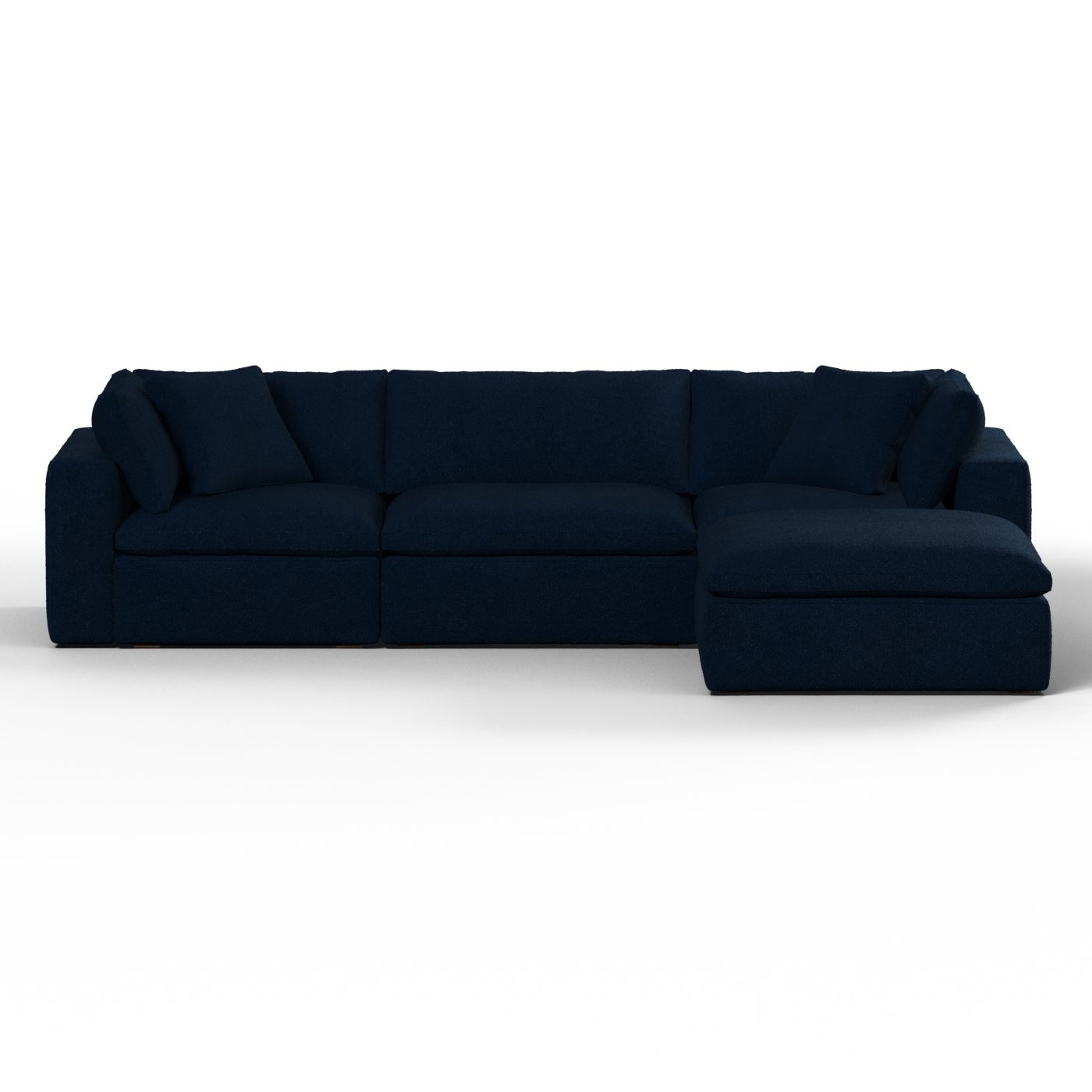 Ari three seater modular corner Sofa With Full Fabric Customisation