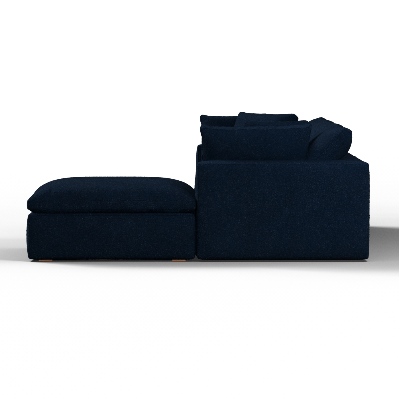 Ari three seater modular corner Sofa With Full Fabric Customisation