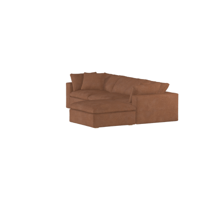 Ari three seater modular corner Sofa With Full Fabric Customisation