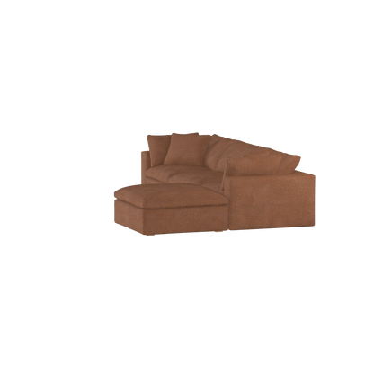Ari three seater modular corner Sofa With Full Fabric Customisation