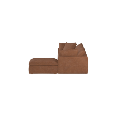 Ari three seater modular corner Sofa With Full Fabric Customisation