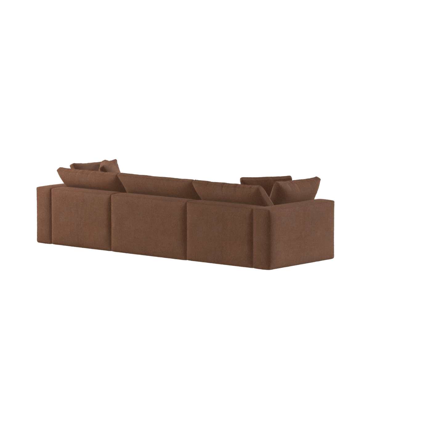Ari three seater modular corner Sofa With Full Fabric Customisation