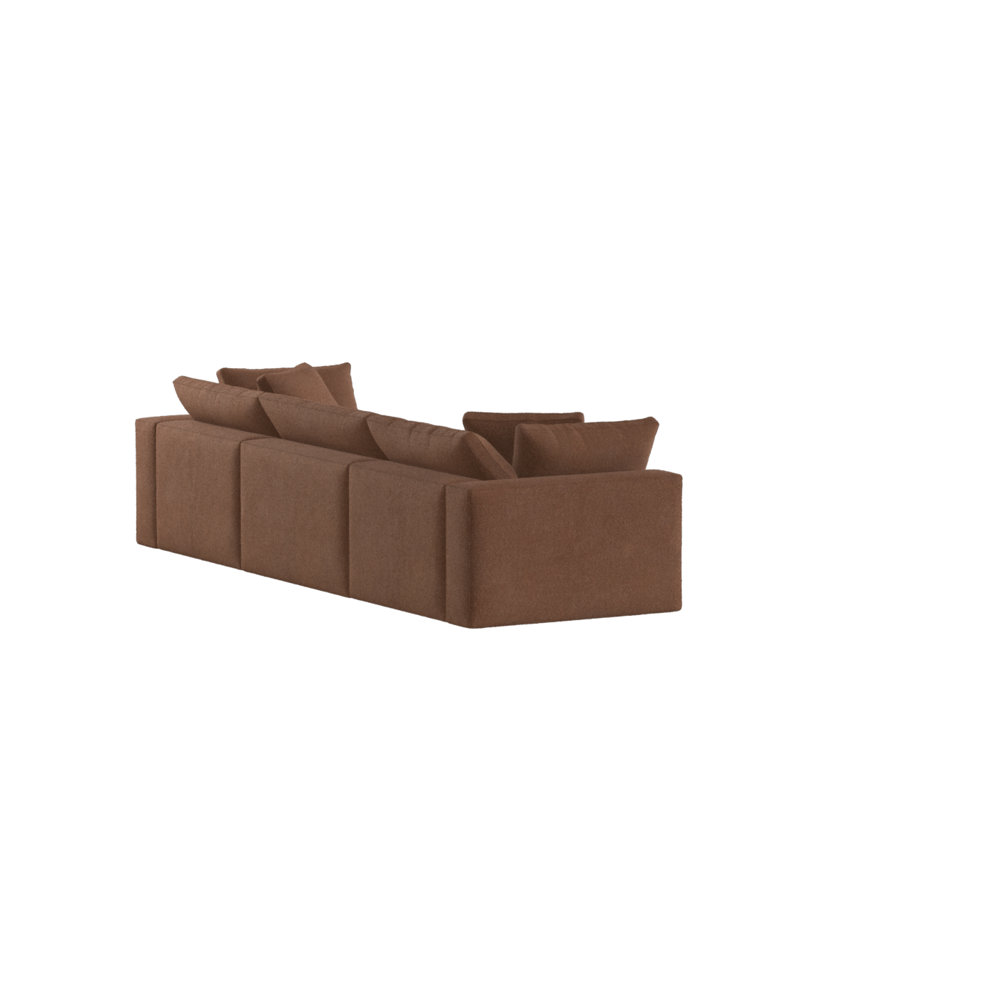 Ari three seater modular corner Sofa With Full Fabric Customisation