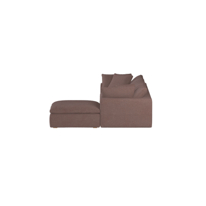 Ari three seater modular corner Sofa With Full Fabric Customisation