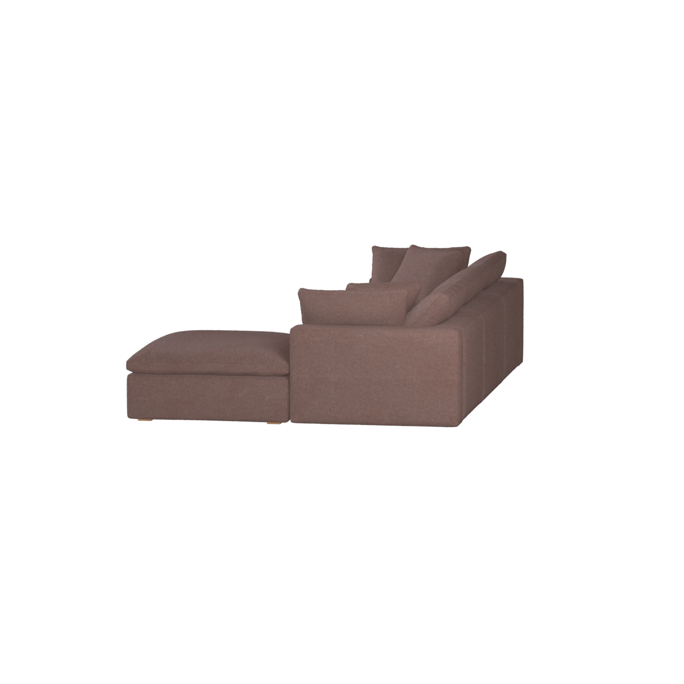 Ari three seater modular corner Sofa With Full Fabric Customisation
