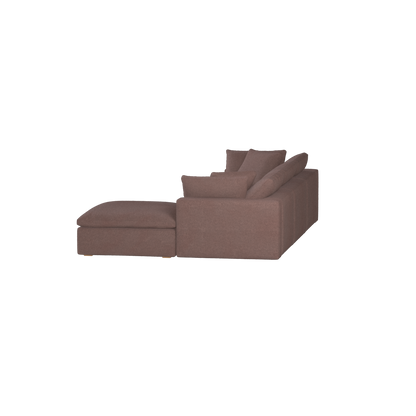 Ari three seater modular corner Sofa With Full Fabric Customisation