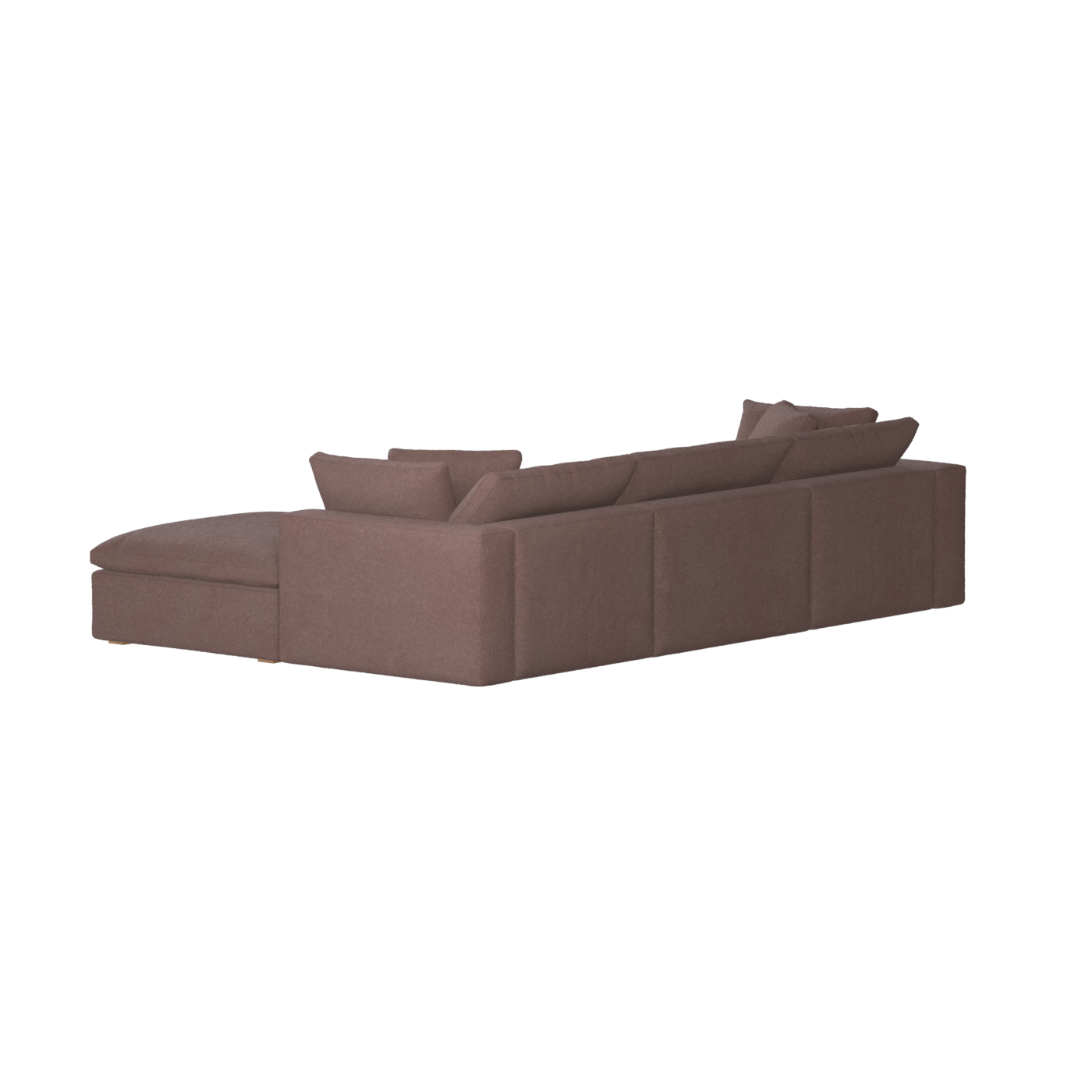 Ari three seater modular corner Sofa With Full Fabric Customisation