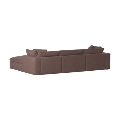 Ari three seater modular corner Sofa With Full Fabric Customisation