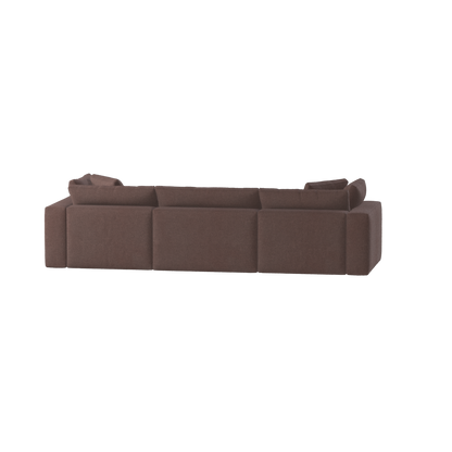 Ari three seater modular corner Sofa With Full Fabric Customisation