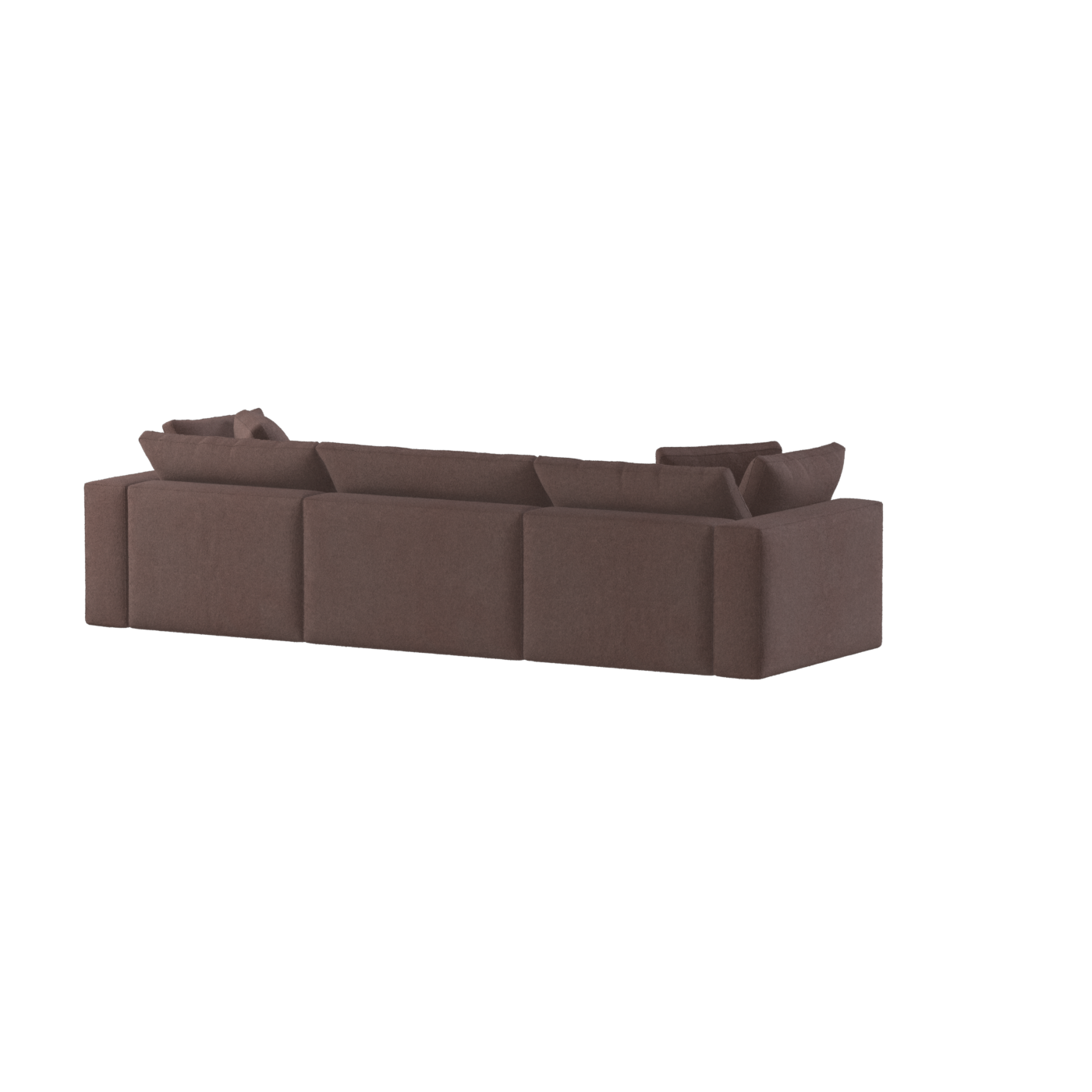 Ari three seater modular corner Sofa With Full Fabric Customisation