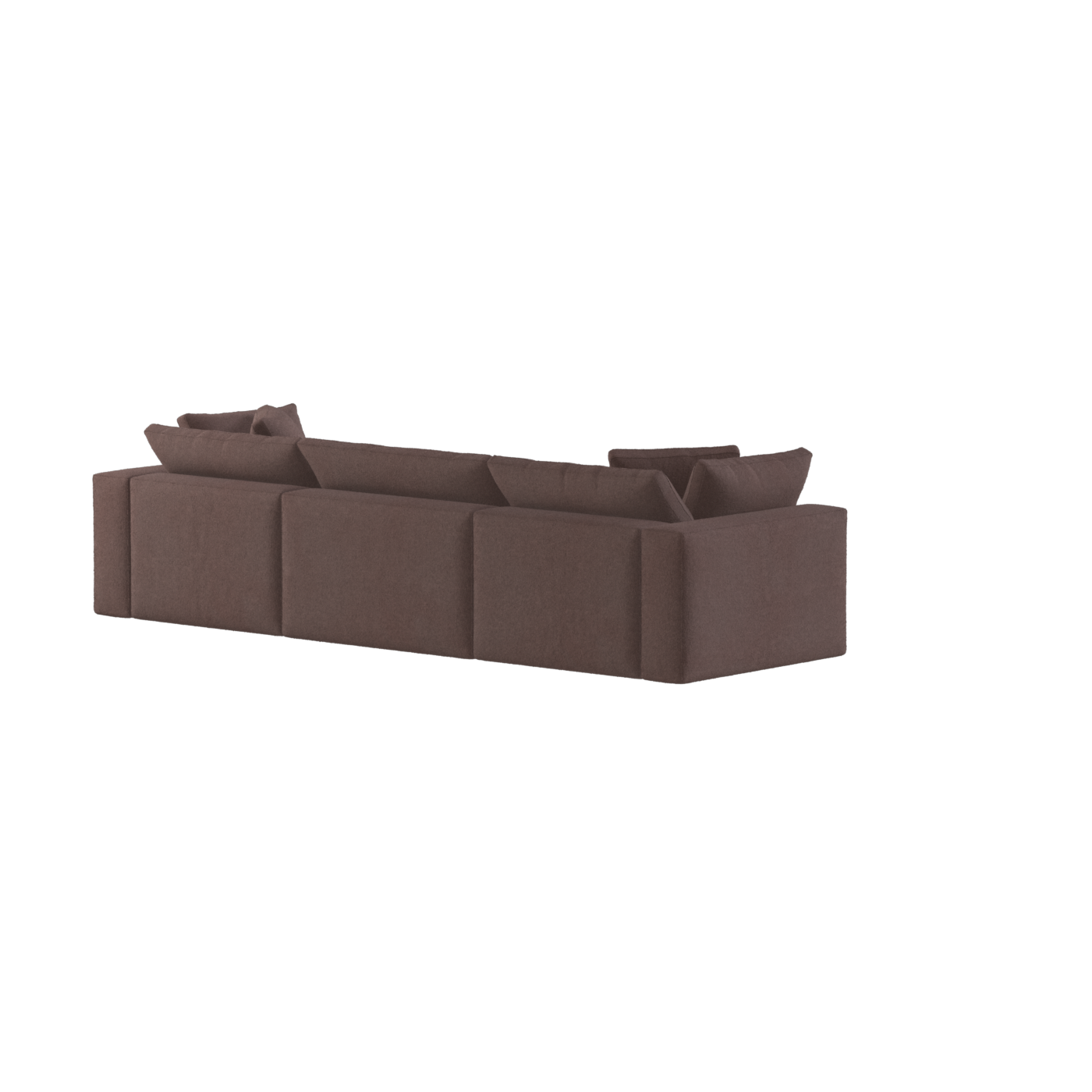 Ari three seater modular corner Sofa With Full Fabric Customisation