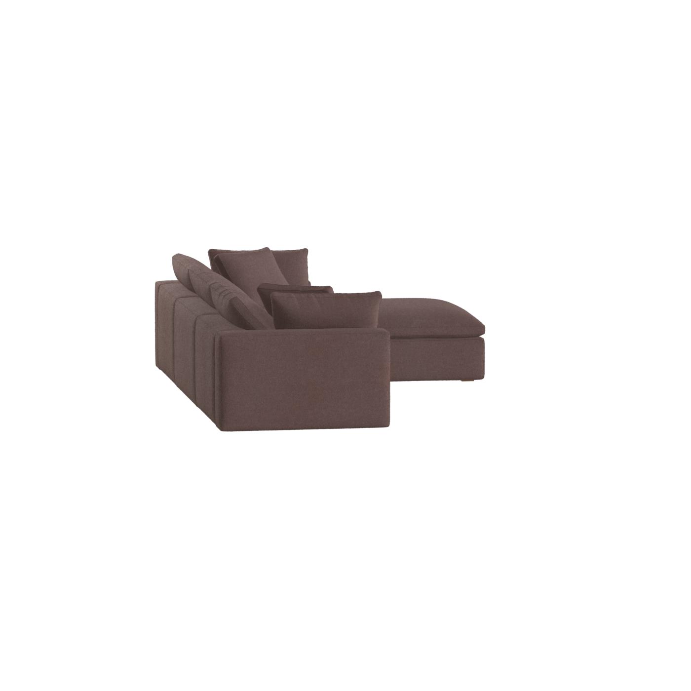 Ari three seater modular corner Sofa With Full Fabric Customisation