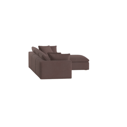Ari three seater modular corner Sofa With Full Fabric Customisation