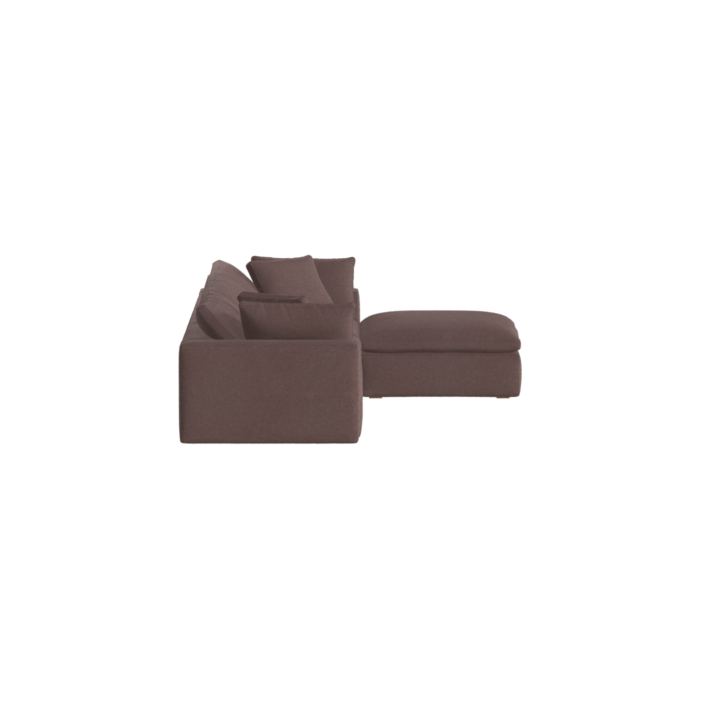 Ari three seater modular corner Sofa With Full Fabric Customisation