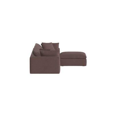 Ari three seater modular corner Sofa With Full Fabric Customisation