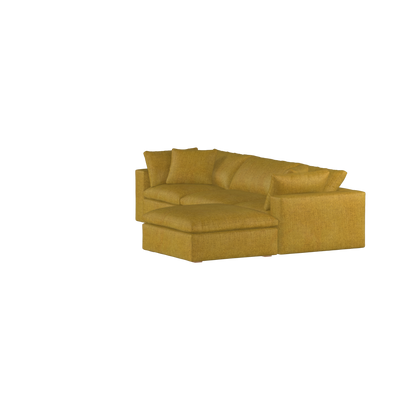 Ari three seater modular corner Sofa With Full Fabric Customisation