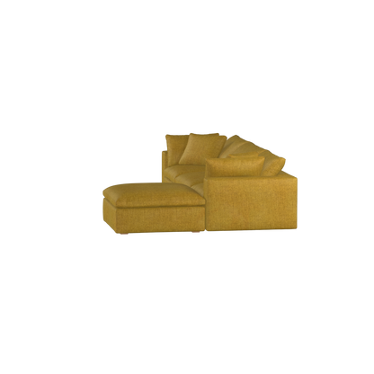 Ari three seater modular corner Sofa With Full Fabric Customisation