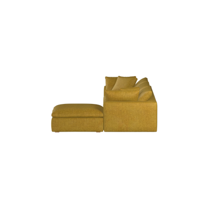 Ari three seater modular corner Sofa With Full Fabric Customisation