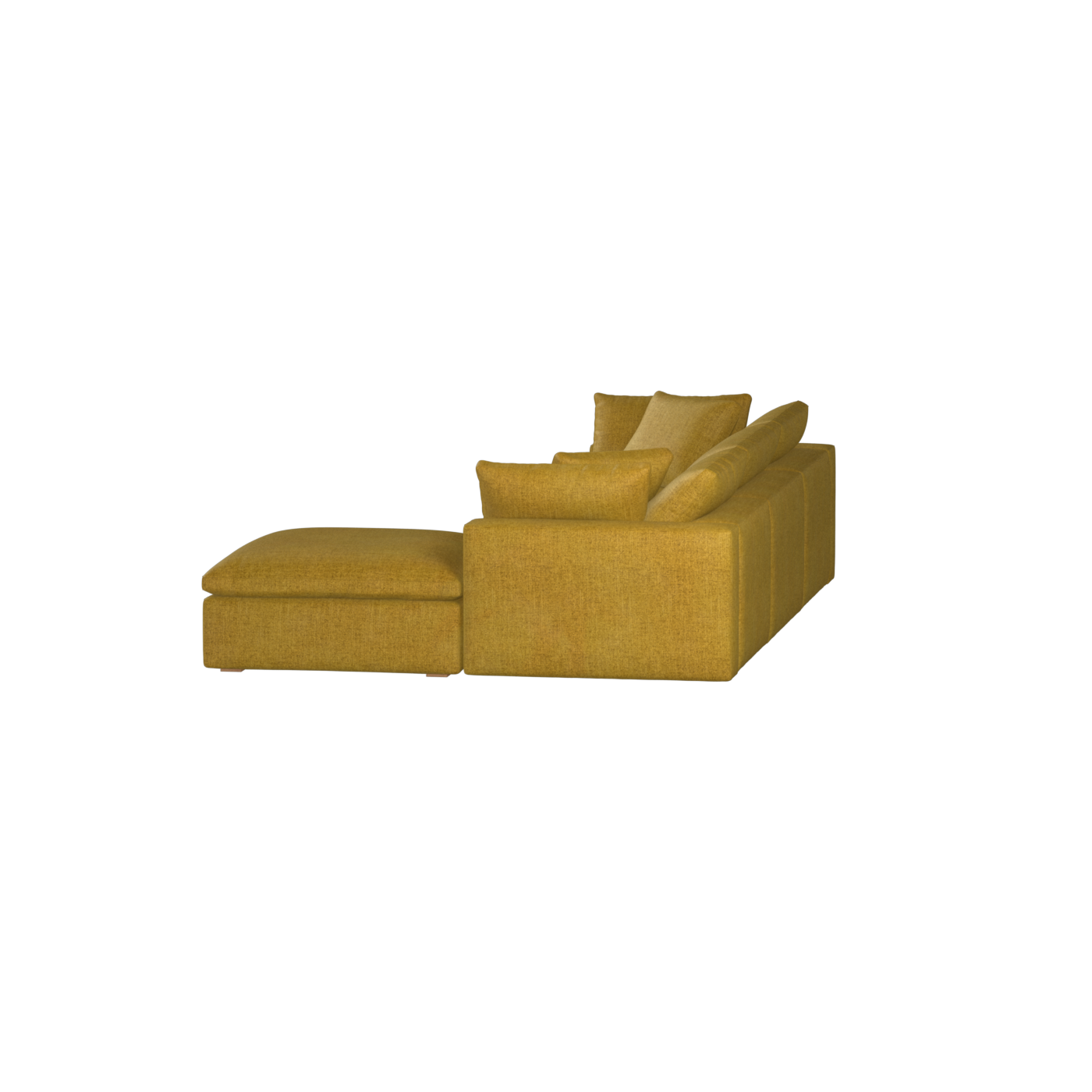Ari three seater modular corner Sofa With Full Fabric Customisation