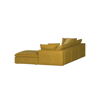 Ari three seater modular corner Sofa With Full Fabric Customisation