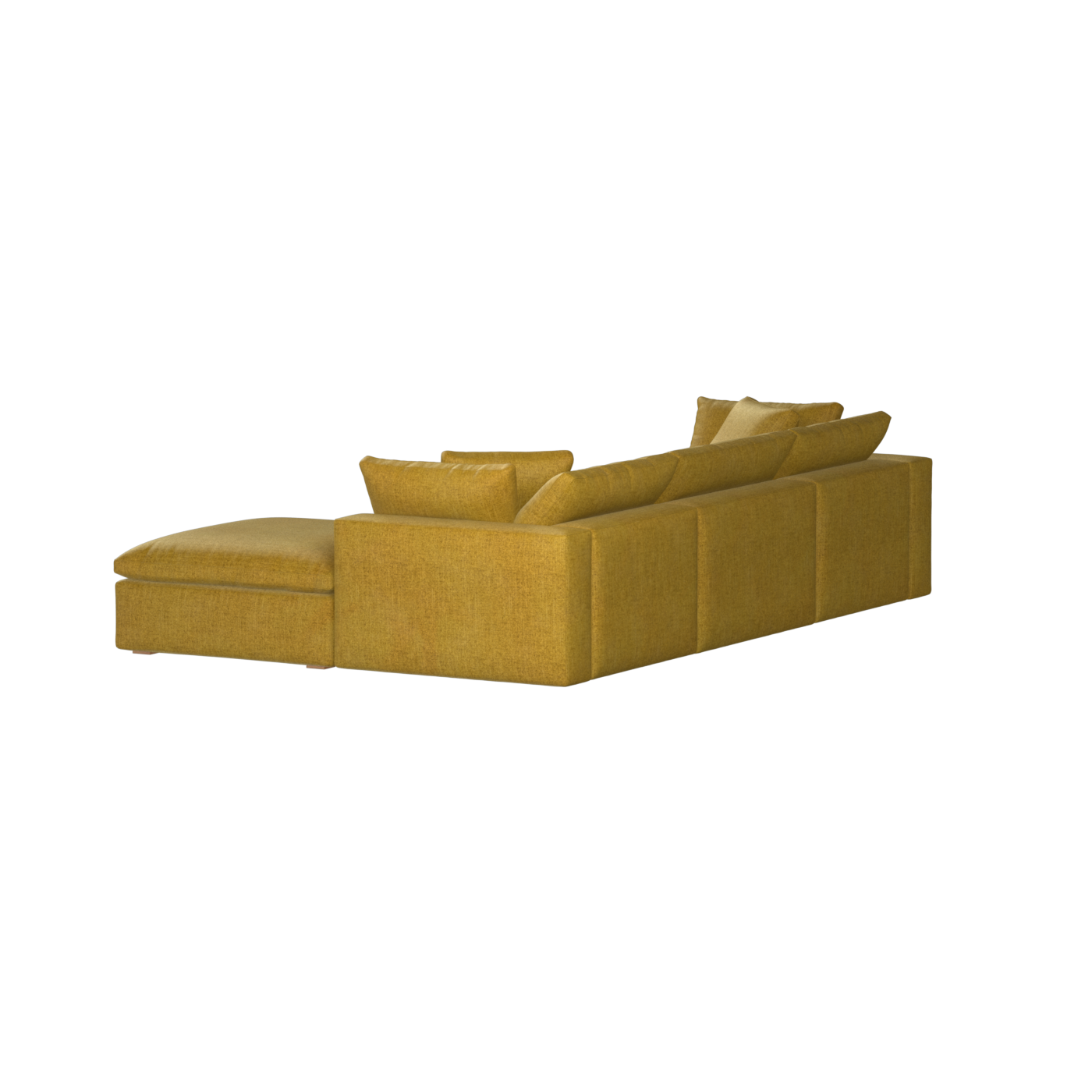 Ari three seater modular corner Sofa With Full Fabric Customisation