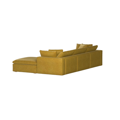 Ari three seater modular corner Sofa With Full Fabric Customisation