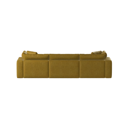 Ari three seater modular corner Sofa With Full Fabric Customisation