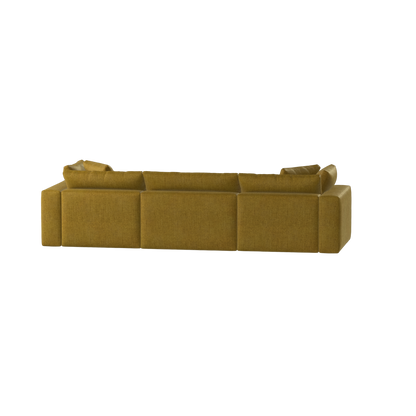 Ari three seater modular corner Sofa With Full Fabric Customisation