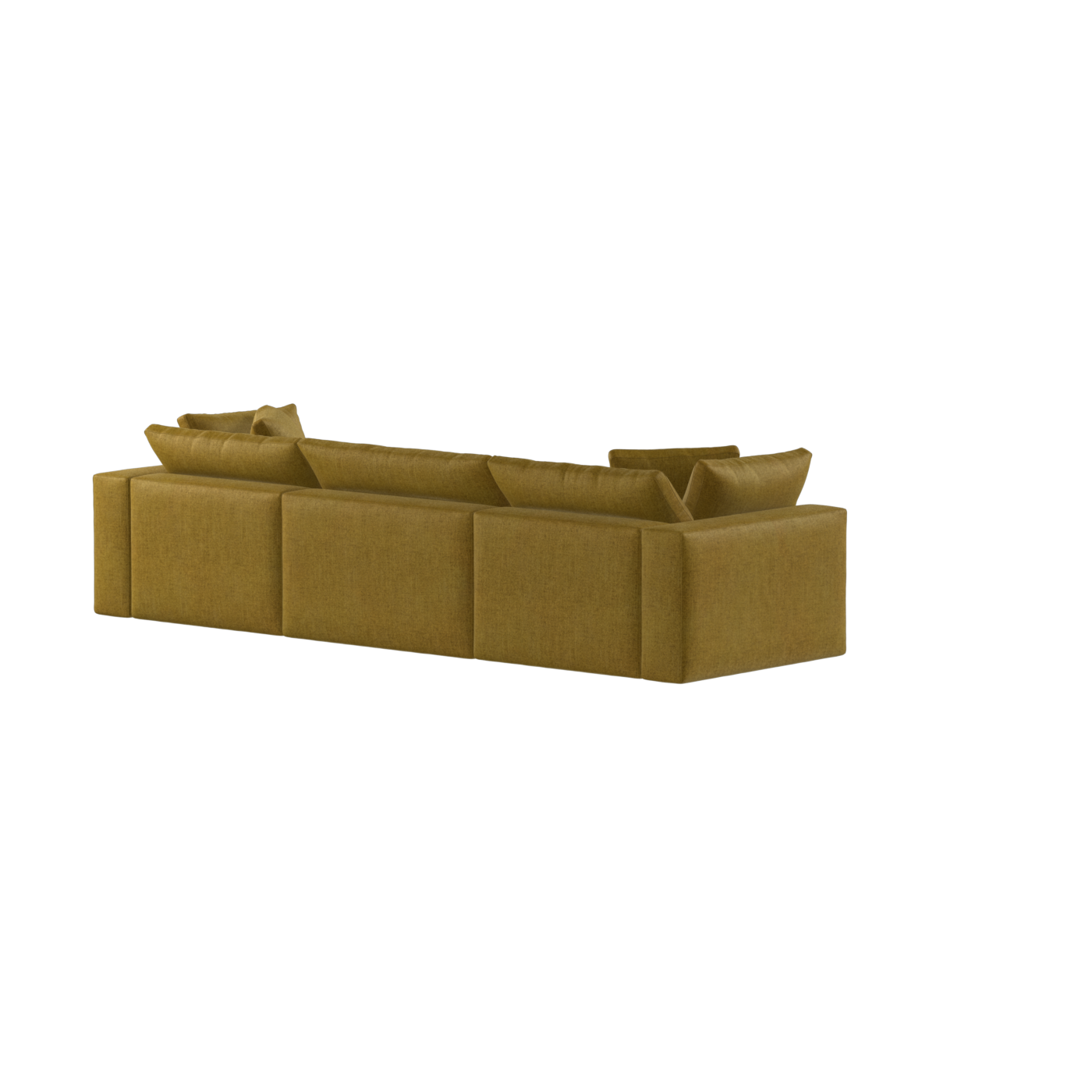 Ari three seater modular corner Sofa With Full Fabric Customisation