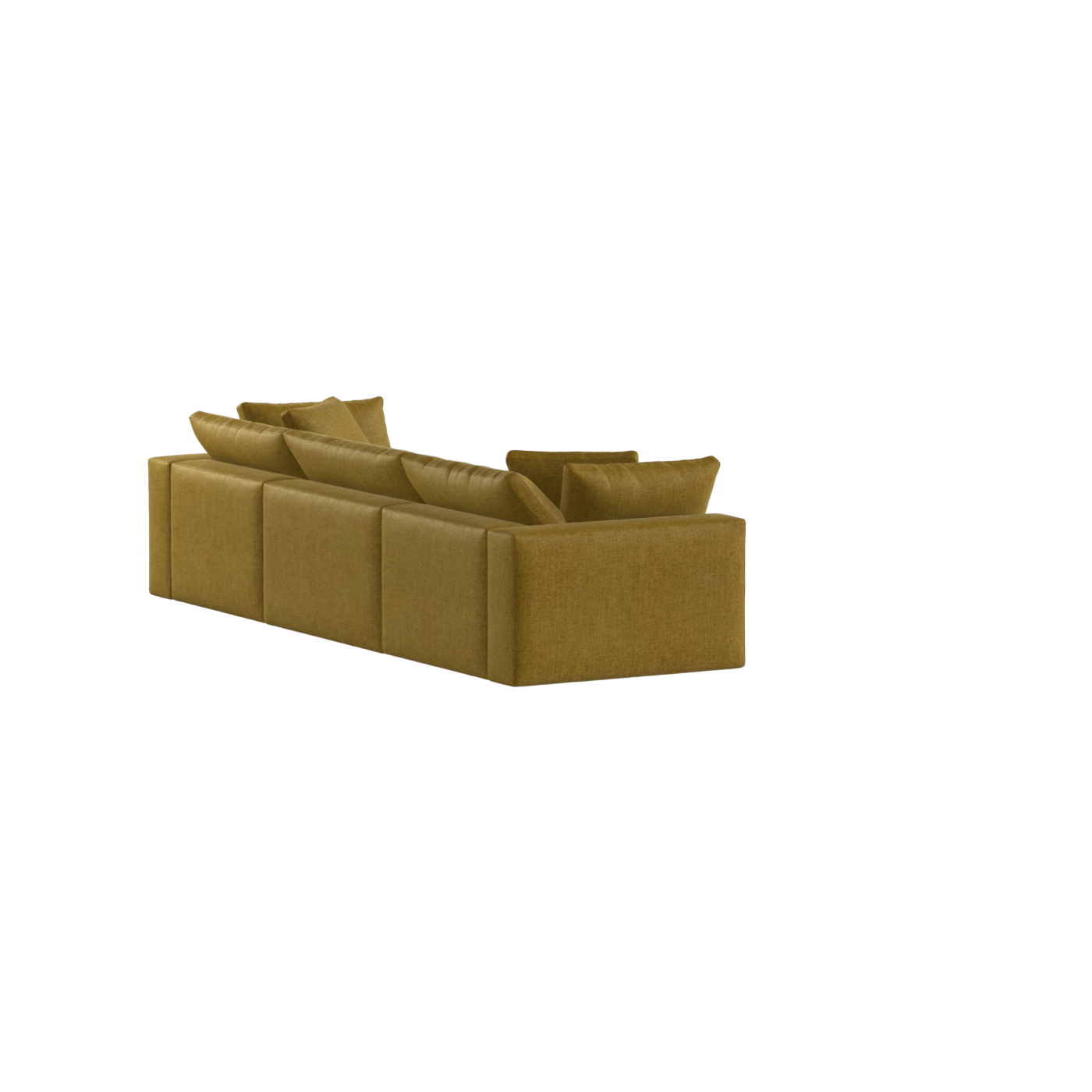 Ari three seater modular corner Sofa With Full Fabric Customisation