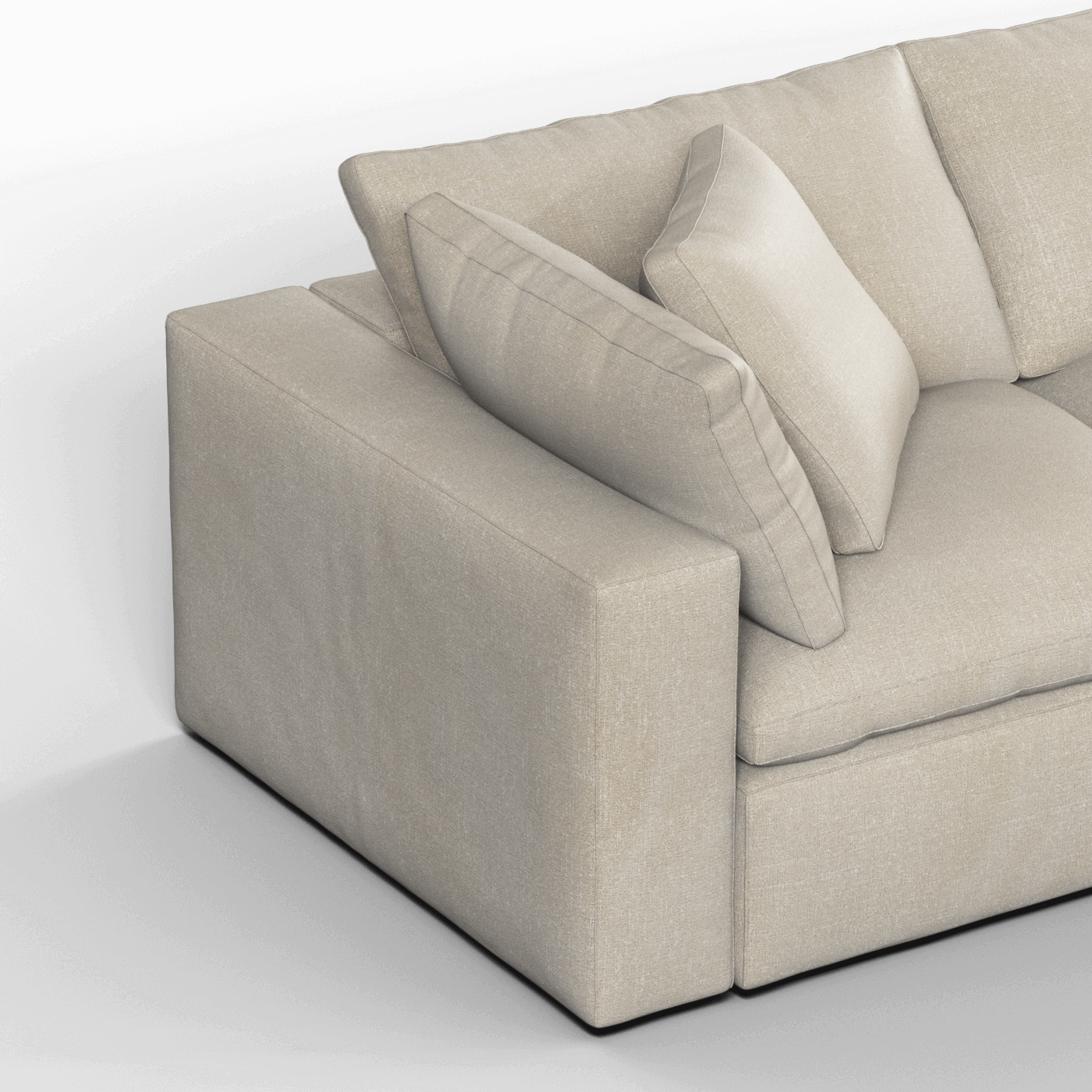 Ari three seater modular corner Sofa