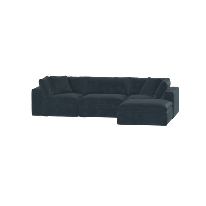 Ari three seater modular corner Sofa With Full Fabric Customisation