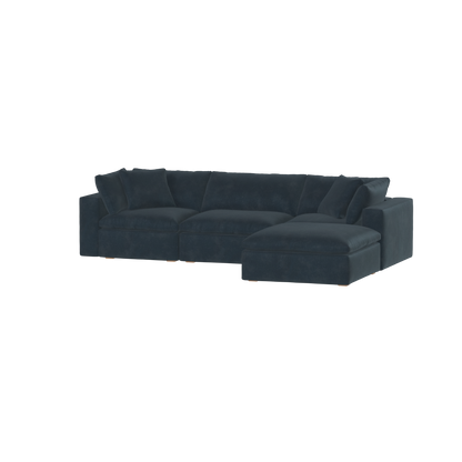 Ari three seater modular corner Sofa With Full Fabric Customisation