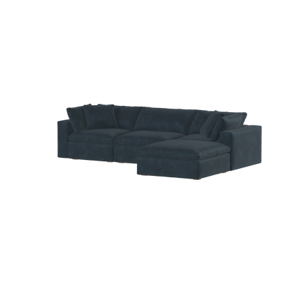 Ari three seater modular corner Sofa With Full Fabric Customisation
