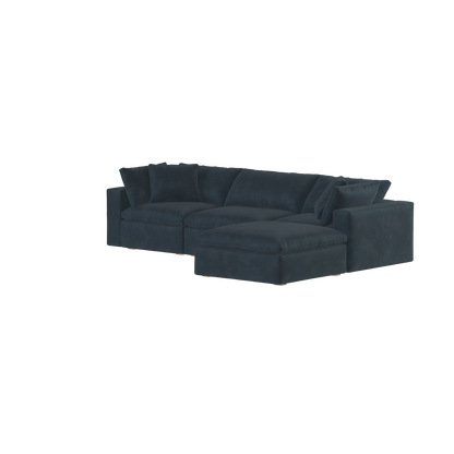 Ari three seater modular corner Sofa With Full Fabric Customisation
