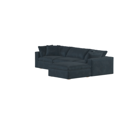 Ari three seater modular corner Sofa With Full Fabric Customisation
