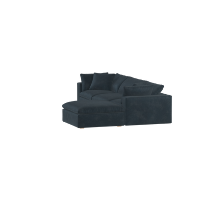Ari three seater modular corner Sofa With Full Fabric Customisation