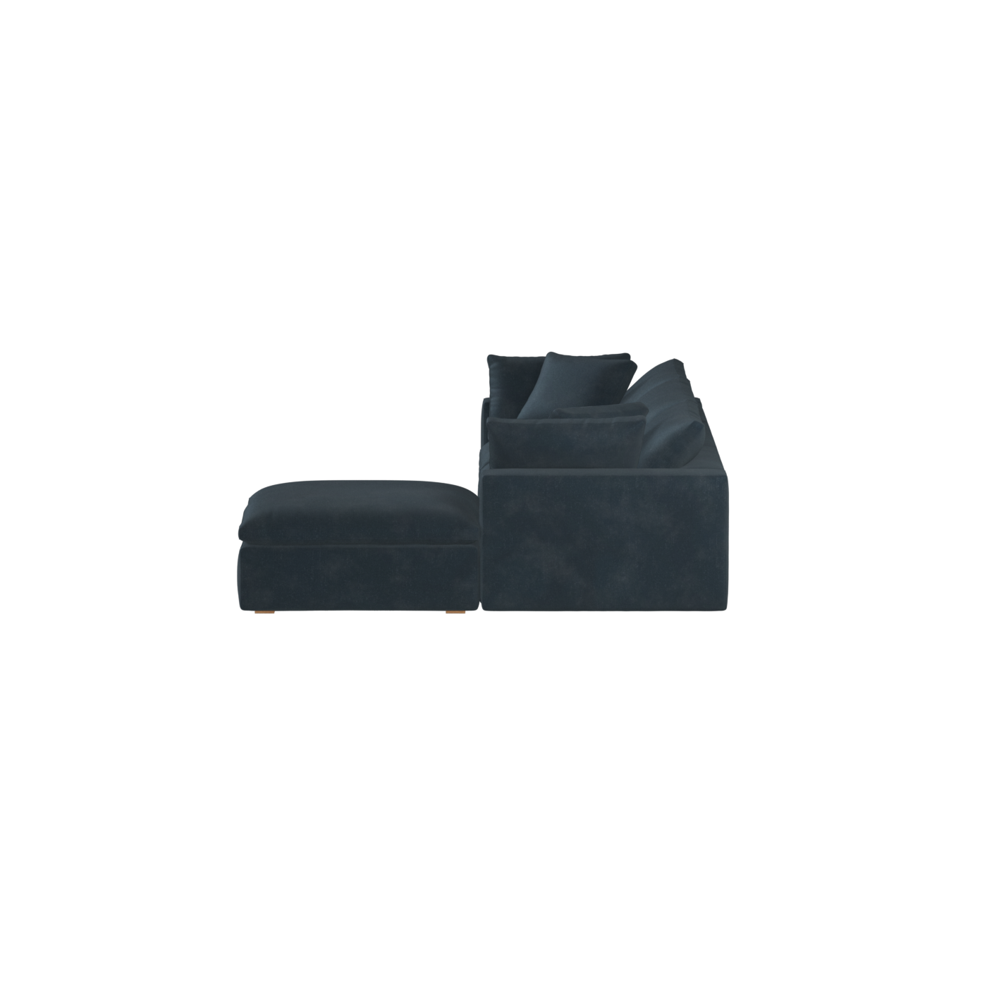 Ari three seater modular corner Sofa With Full Fabric Customisation