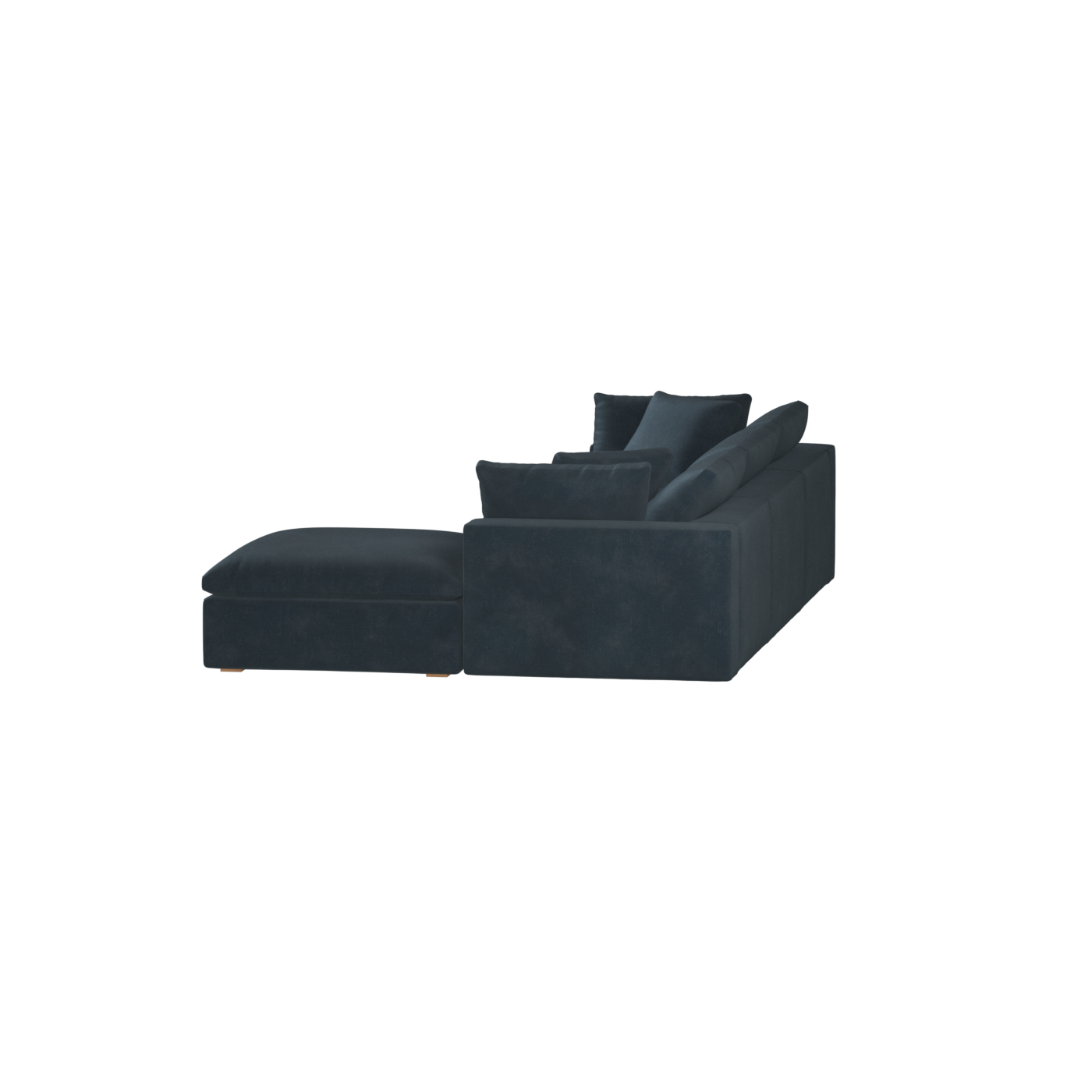 Ari three seater modular corner Sofa With Full Fabric Customisation