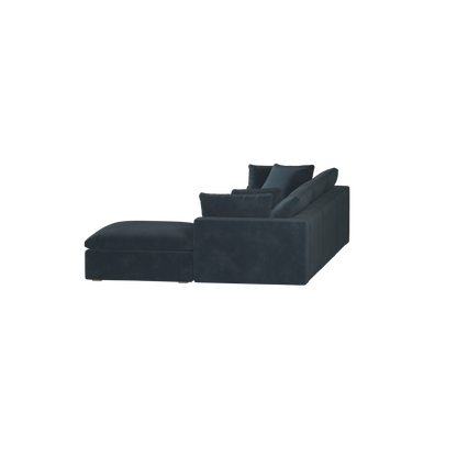 Ari three seater modular corner Sofa With Full Fabric Customisation