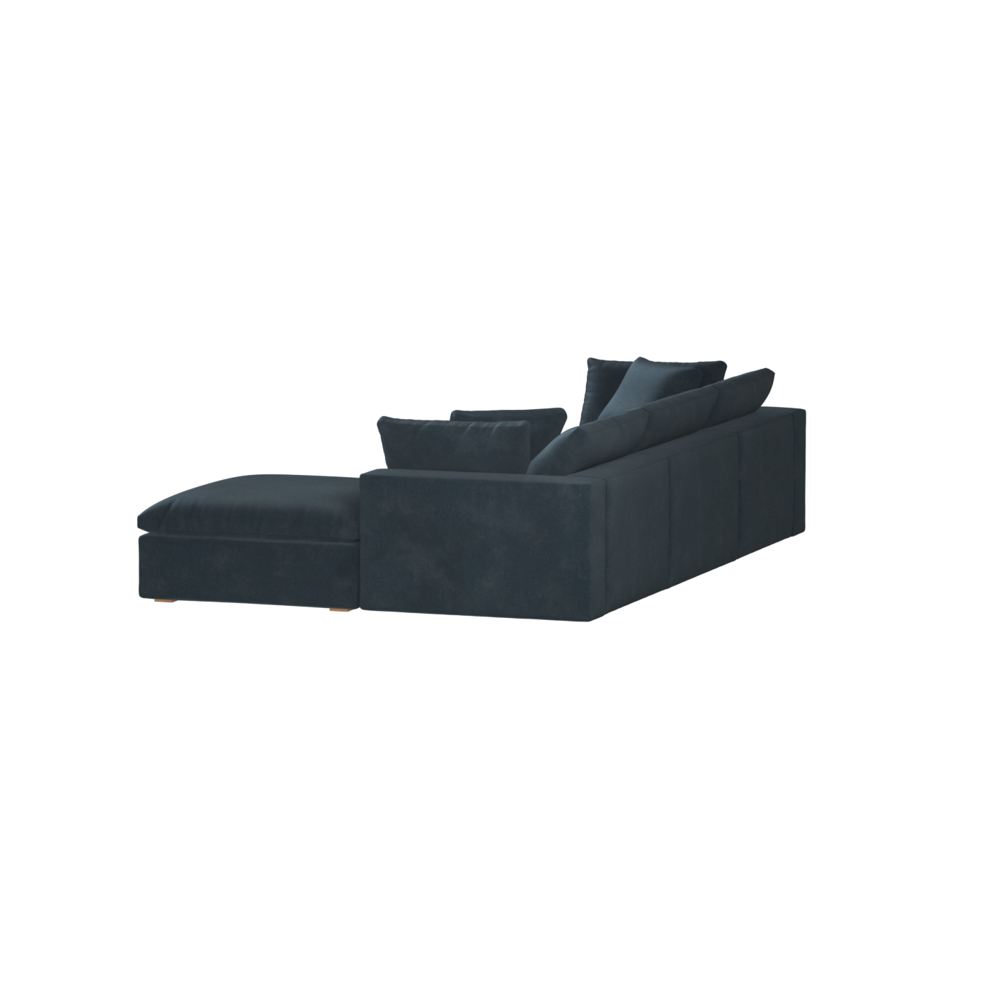 Ari three seater modular corner Sofa With Full Fabric Customisation