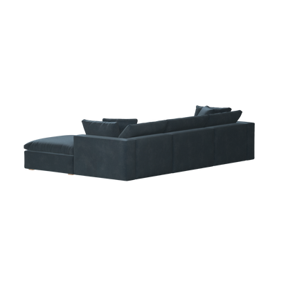 Ari three seater modular corner Sofa With Full Fabric Customisation