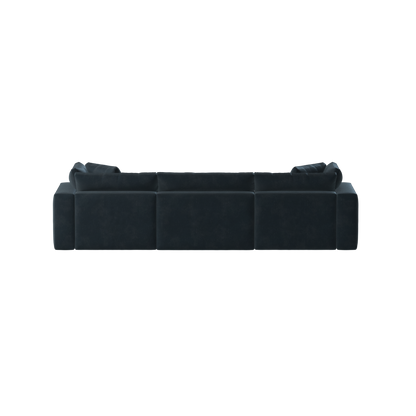 Ari three seater modular corner Sofa With Full Fabric Customisation