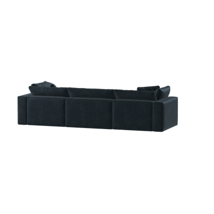Ari three seater modular corner Sofa With Full Fabric Customisation