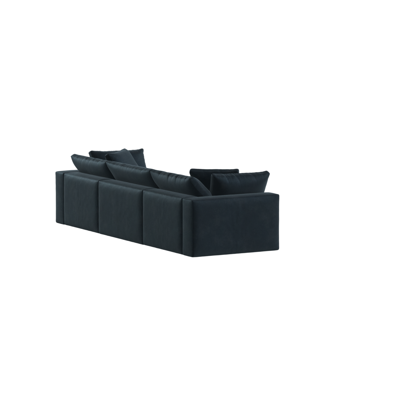 Ari three seater modular corner Sofa With Full Fabric Customisation