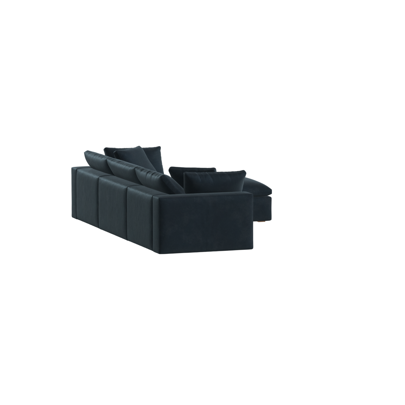 Ari three seater modular corner Sofa With Full Fabric Customisation