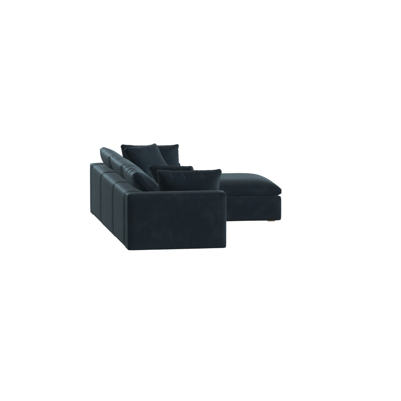 Ari three seater modular corner Sofa With Full Fabric Customisation